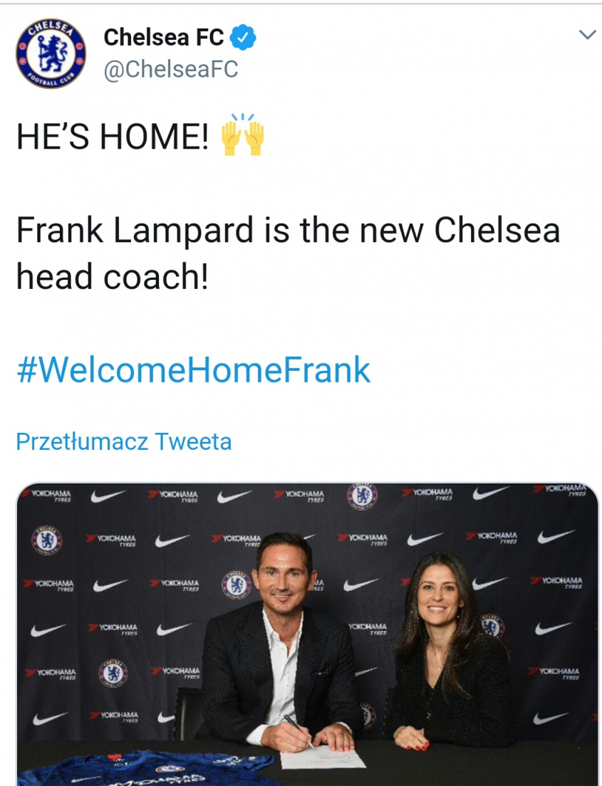 OFICJALNIE! Nowy trener Chelsea!!!
